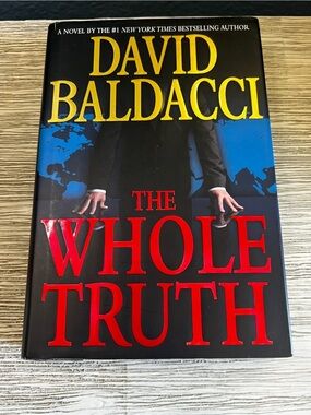 📚 David Baldacci "The Whole Truth" Hardcover Book